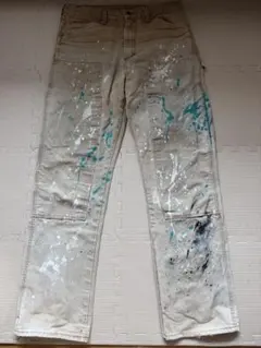 DENIM DUNGAREE スヌーピー ヒッコリー ペインターパンツ 01 - メルカリ