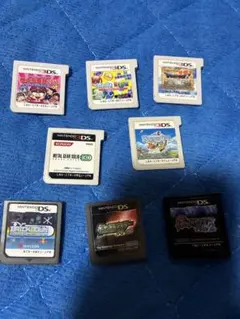 ニンテンドー3DS DSソフト8本セット　ジャンク