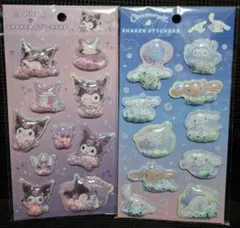 【正規品】シェイカーステッカーズ シナモロール クロミ サンリオキャラクターズ