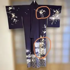 グリーン 花柄刺繍 訪問着 未使用 - メルカリ