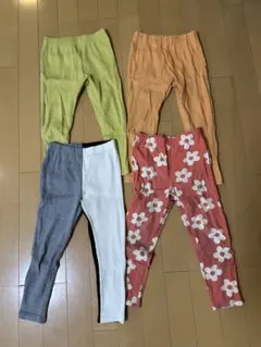 レギンス 4点セット 110
