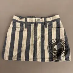 HYSTERIC GLAMOUR ストライプ ミニスカート 110のサムネイル