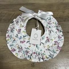 新品タグ付き　花柄　オーガニックコットンスタイ　ハルウララ　花咲く音色のサムネイル