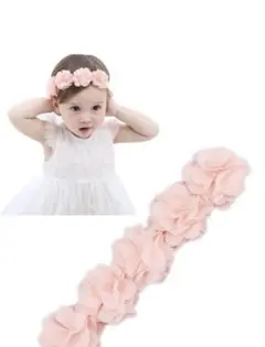 ベビーヘアバンド　花冠　フォーマル　セレモニー