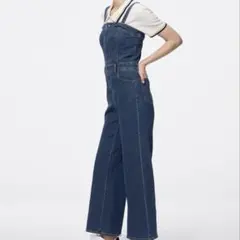 ダークブルーデニムサロペットのサムネイル