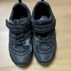 【ほぼ未使用 箱無し】瞬足 ブラック 210cm スニーカー フォーマル