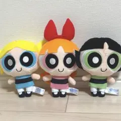パワーパフガールズ　プライズ　ぬいぐるみ　ブロッサム　バブルス　バターカップ