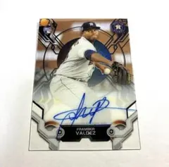 topps Framber Valdez RC auto /50 hightek