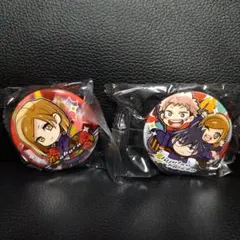 呪術廻戦　キャラばんちょうこう　缶バッチ　ガチャガチャ