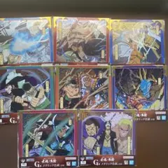 ワンピース 一番くじ 士魂ノ系譜 メタリック色紙 全種類セット