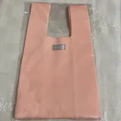 Koh Gen Do ニットバッグ ミニ ピンク エコバッグ