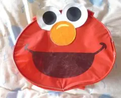 ★used★セサミストリート　エルモ★まあるい透明リュック♪水泳*スイミングにも