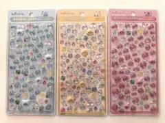 ボンボンドロップシールmini☆しずくちゃん　3種セット