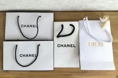【美品】CHANEL　DIOR　ショッパーまとめ売り