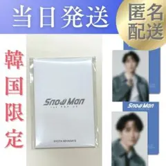 【新品】SnowMan／POPUP／フォトカードパックA＋B／渡辺翔太