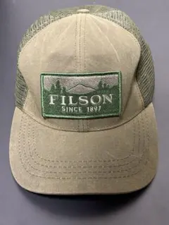 FILSON オリーブグリーン トラッカーハット - メルカリ