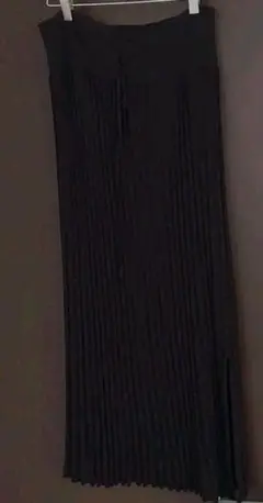 ROSE BUD　黒ラメタイトスカート