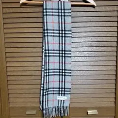 Burberrys マフラー カシミヤ100% チェック柄のサムネイル