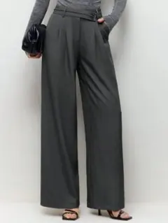 【SHEIN】ワイドレッグパンツ