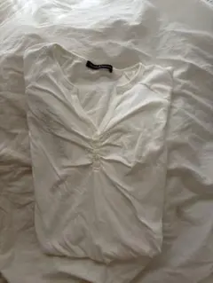 Brandy Melville 長袖 カットソー ホワイト
