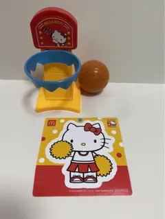 ハローキティ バスケットボールセット ミニゴール付き