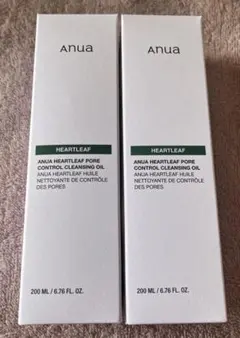 アヌアHeartleaf Pore Control クレンジングオイル 2本