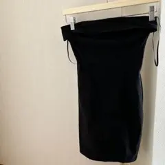 H&M DIVIDED ベアトップ ワンピース ブラック