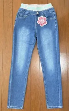 新品タグ付き　デニム　スキニー　140cm