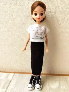 28　３点セット　リカちゃん・22cmドール着せ替え服