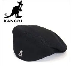 KANGOL 黒 ハンチング帽