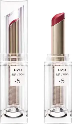 UZU 38°C / 99°F リップスティック +5 レッド(セミマット)