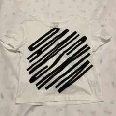 Danskinロゴプリント 半袖ミニTシャツ ホワイトのサムネイル