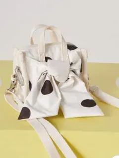 美品 LeSportsac SNIDELコラボ ドット柄2wayリボンバッグ - メルカリ