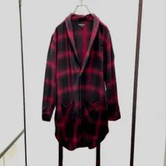 semantic design レーヨン100% オンブレチェック ロングガウンのサムネイル