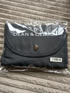 DEAN & DELUCA 折りたたみエコバッグ チャコールグレーのサムネイル