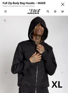 MADE BLANKS　フルジップパーカー