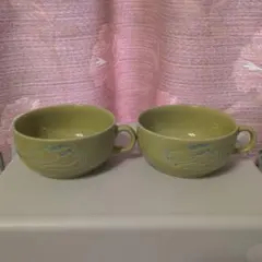 非売品　スヌーピー スープカップ 2個セットのサムネイル