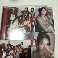 TWICE ジョンヨン　ENEMY トレカ　通常盤　CD クリアトレカ