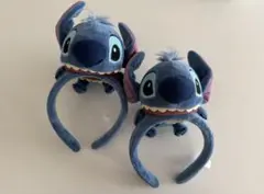 香港ディズニー スティッチ エンジェル カチューシャ - メルカリ