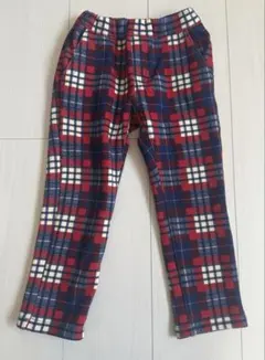 ムージョンジョン　チェック柄 長ズボン 100cm