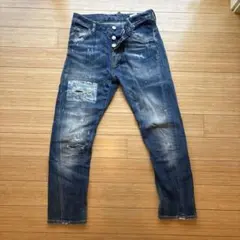 DSQUARED2 ペイント　ダメージデニム　レディース　38のサムネイル