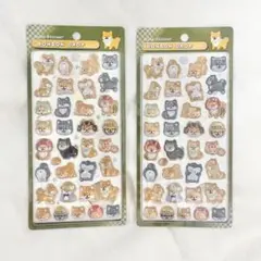 【新品】クーリア　ボンボンドロップシール　柴犬　和柄　シール交換　正規品