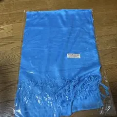 パシュミナ100%ストール スカイブルー 2枚なら2800円
