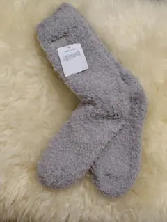 ジェラートピケ　ふわふわルームソックス【タグ付き新品未使用】