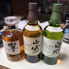 山崎・白州・響 ウイスキー 3本セット - メルカリ