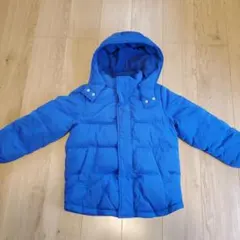 GU　ダウン　青　130cm