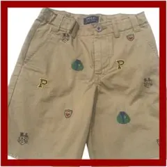 美品　ポロラルフローレン　ハープパンツ　ショートパンツ　半ズボン　１２０