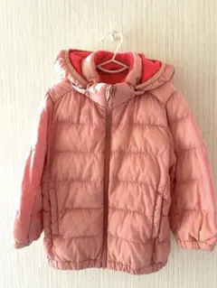 ユニクロベビー　ピンク 中綿コート 90cm