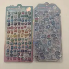【正規品】BONBON DROP 立体シール 2枚セット(1枚はミニ)
