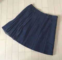 大きめサイズ　UNTITLED プリーツスカート サイズ4 新品タグ付き